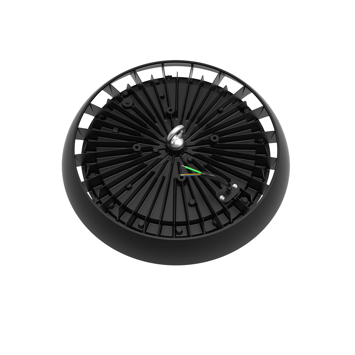 LED-UFO-HighBay-Leuchte, 150 W, 15000 lm, 6500 K, IP65.