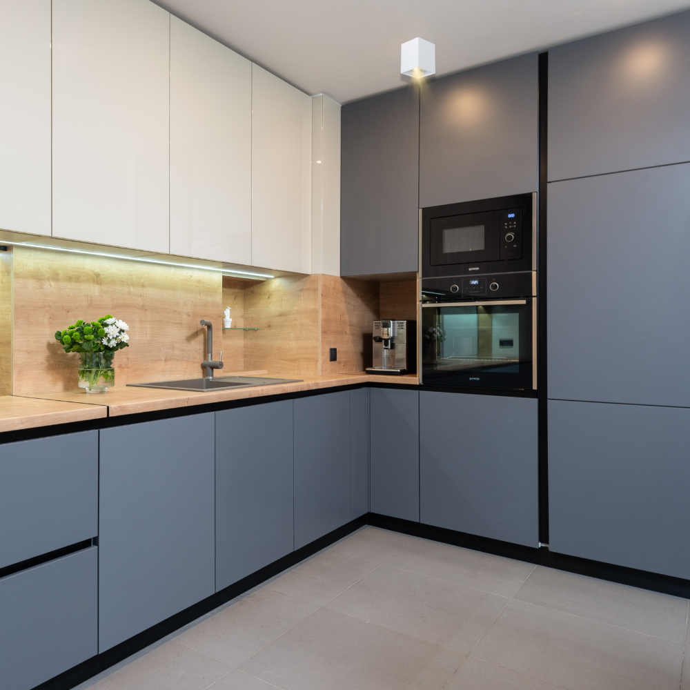 6er Set Aufbauspot für GU10- /MR16-Leuchtmittel, eckig, 45° schwenkbar, weiß.