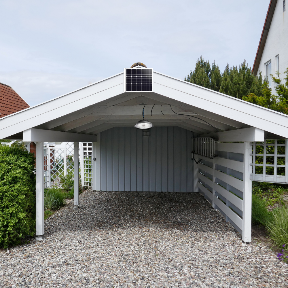 Solar Hängelampe, 1200LM, 3 Farbtemperatur, Outdoor IP44.