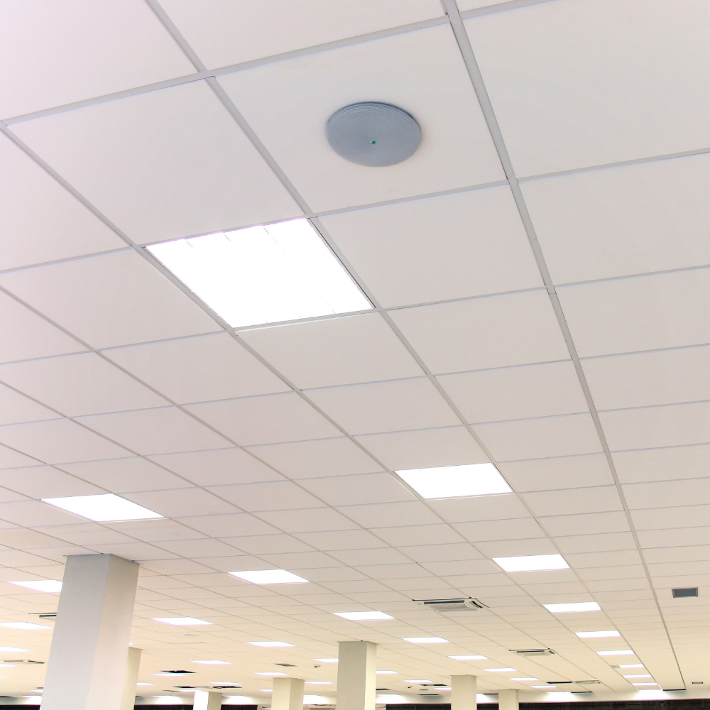 6er Pack LED-Panels, 62x62 cm, inkl 6x Aufbaurahmen, 4000 K, 36 W, 3600 lm, ECO Line.