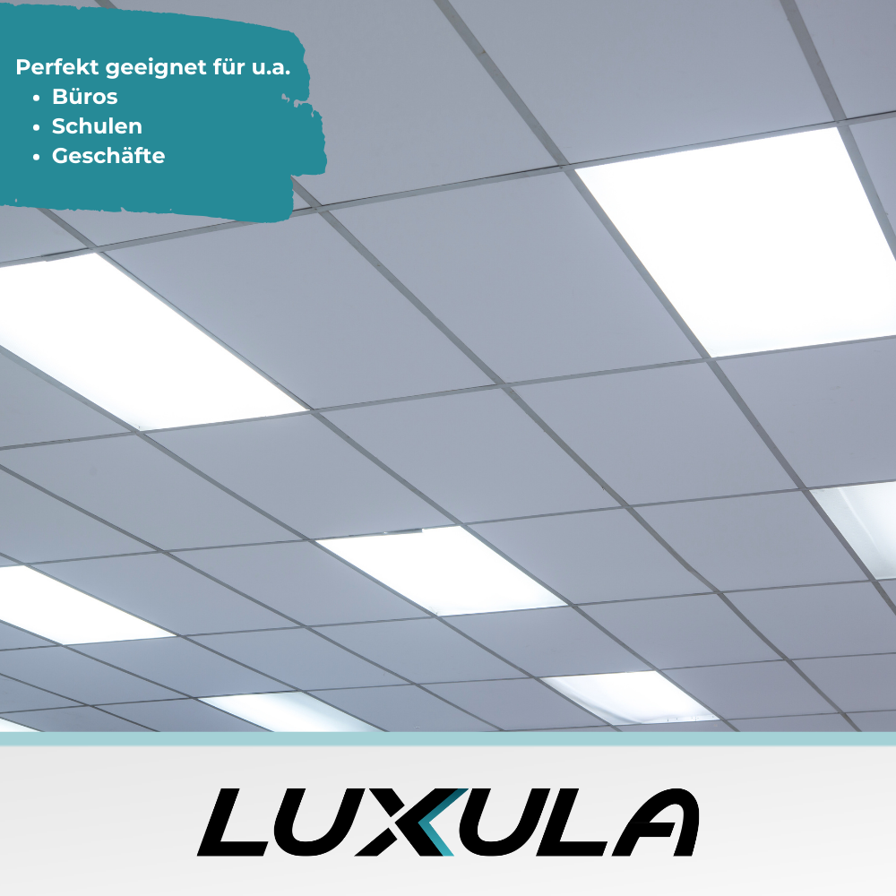 LED Backlit Panel UGR<19, 120x30 cm, 40W, 4400lm, 4000K.