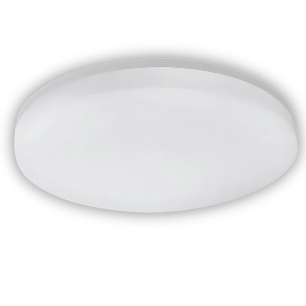 LED Aufbauleuchte, 18W, 1880 lm, 4000K, ø220x50mm, IP54.