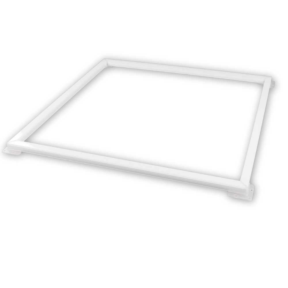 LED Leuchtrahmen, 62x62 cm, 40 W, 4000 lm, 4000 K, steckbar.