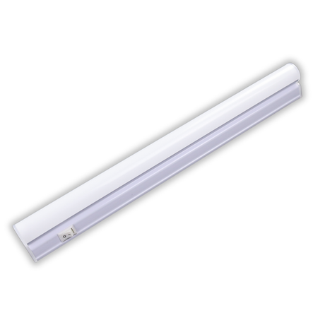 LED-Unterbauleuchte in Weiß, mit Schalter, 30 cm, 4 W, 360 lm, 4500 K (neutralweiß), erweiterbar, Küchen- und Schrankbeleuchtung.