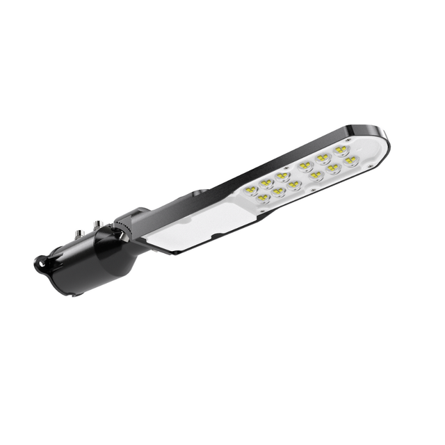 LED Straßenleuchte, SLIM, 30 W, 3600 lm, 5000 K (neutralweiß), IP65, Wand- und Mastmontage.
