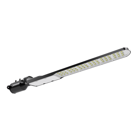 LED Straßenleuchte, SLIM, 150 W, 18000 lm, 5000 K (neutralweiß), IP65, Wand- und Mastmontage.