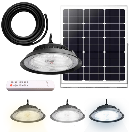 Solar Hängelampe, 500LM, 3 Farbtemperatur, Outdoor IP44.