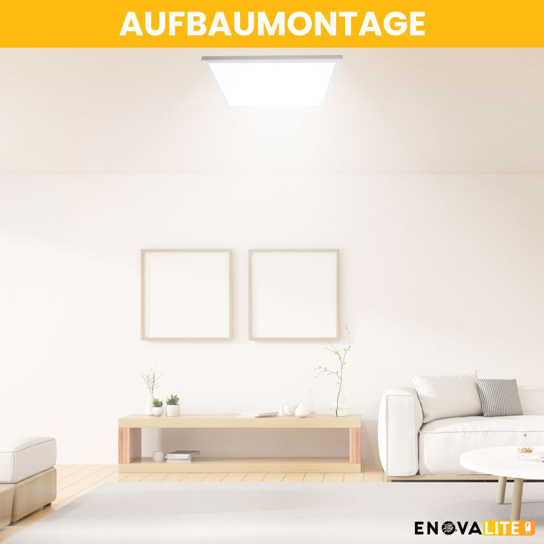 4er Pack LED Panel, 60x60 cm, 36 W, 3600 lm, 4000 K,Philips Driver.