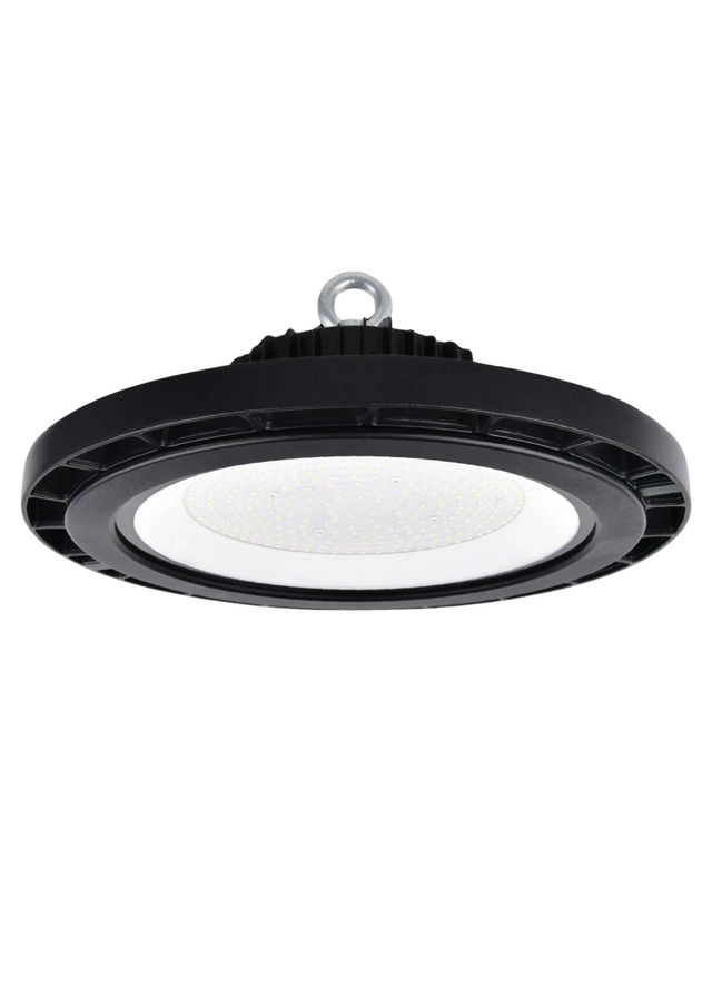 LED-HighBay, UFO, 150 W, 25500 lm, 5000 K (neutralweiß), IP65, IK06,  hochenergieeffizient.