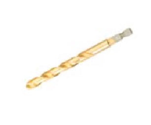 Spiralbohrer-Bit, HSS, DIN 338, 1/4", 135°, 4,0 mm.