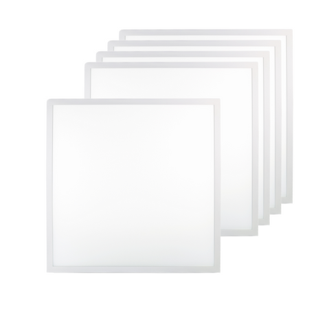5er Pack LED BackLit Panel, 62x62 cm, CRI98, 40W, 4000lm, 4000K.