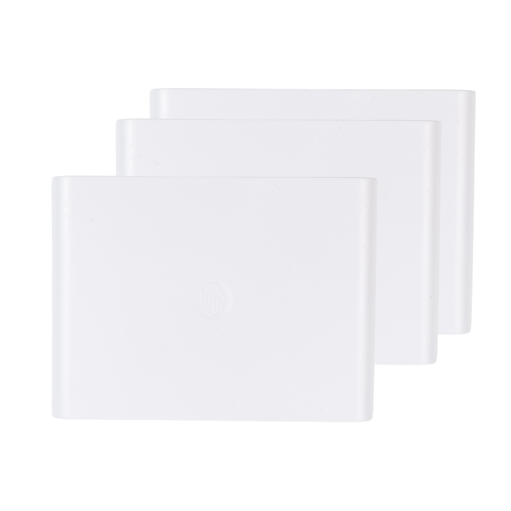LED Akku Wandleuchte mit Bewegungssensor, Up- & Downlight, Lichtfarbe und Helligkeit einstellbar, mit Fernbedienung, weiß, wiederaufladbar, Innenbereich