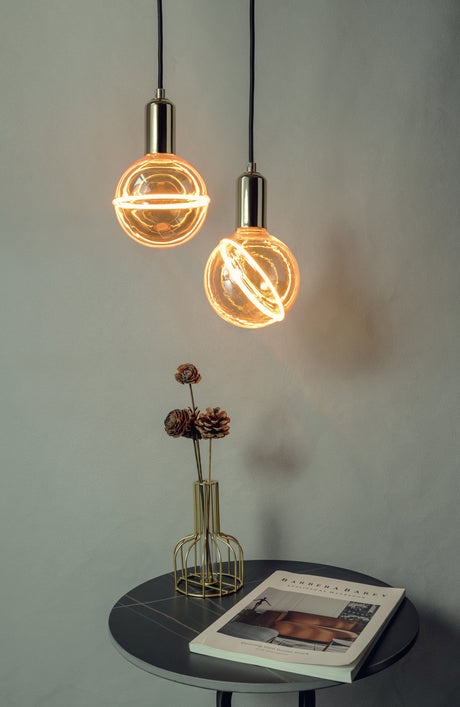 LED Filament Leuchtmittel, JUPITER, Globe G130, E27, 4W, 200lm, 1800K, dimmbar.
