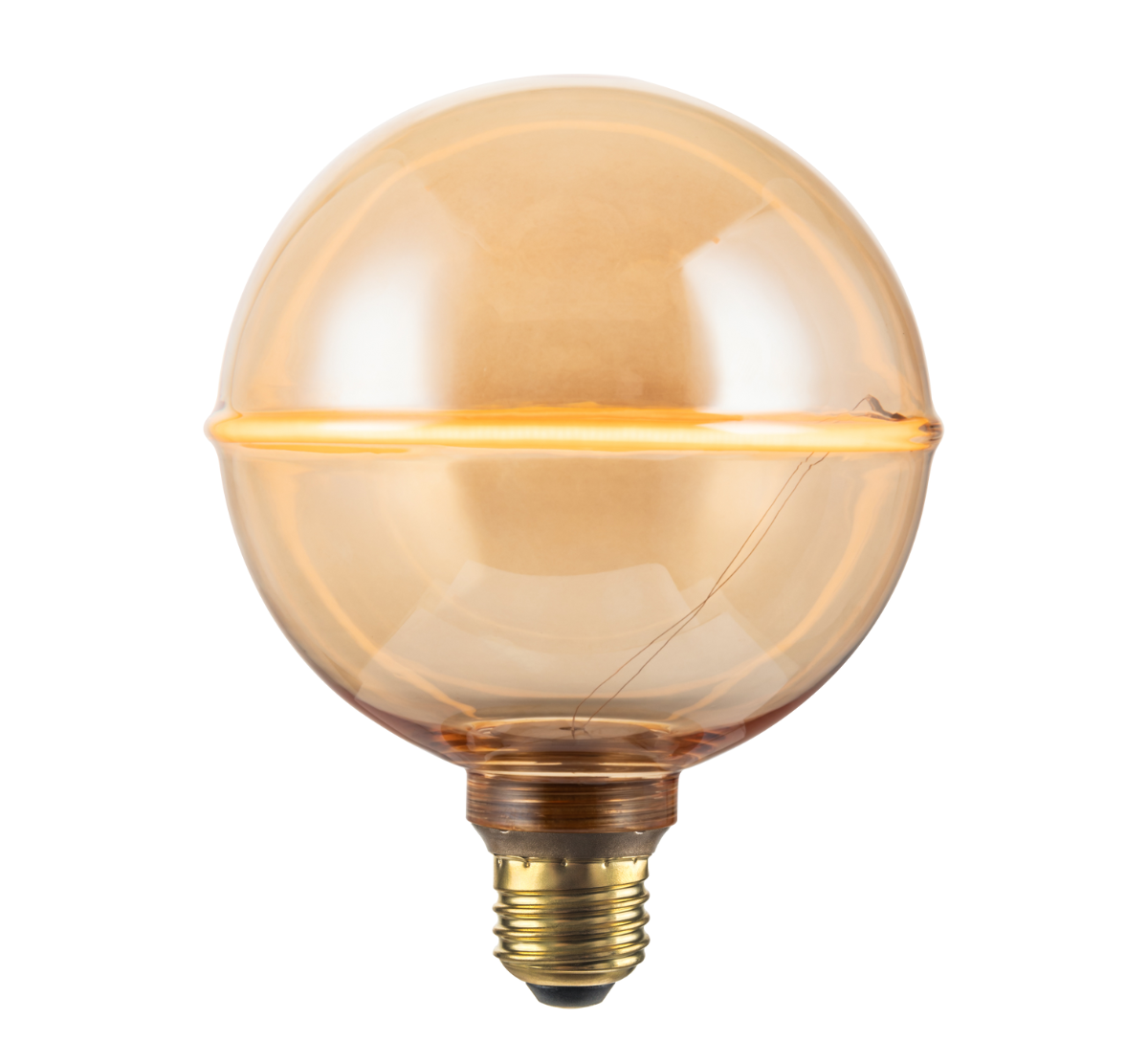 LED Filament Leuchtmittel, JUPITER, Globe G130, E27, 4W, 200lm, 1800K, dimmbar.