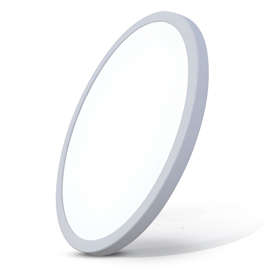 LED CCT Ein-/Aufbauleuchte, 12W, 1190 lm, ø170x17mm, 3000-4000-6000K einstellbar, Lochdurchm. variabel.