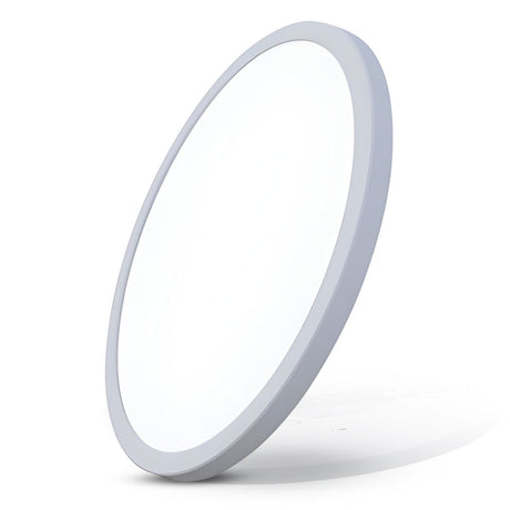 LED CCT Ein-/Aufbauleuchte, 24W, 2565 lm, ø300x17mm, 3000-4000-6000K einstellbar, Lochdurchm. variabel.