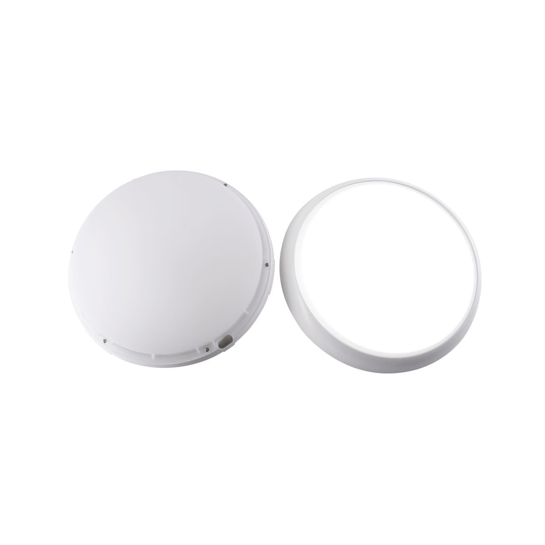 LED Aufbauleuchte, 18W, 1880 lm, 4000K, ø250x48mm, IP65.