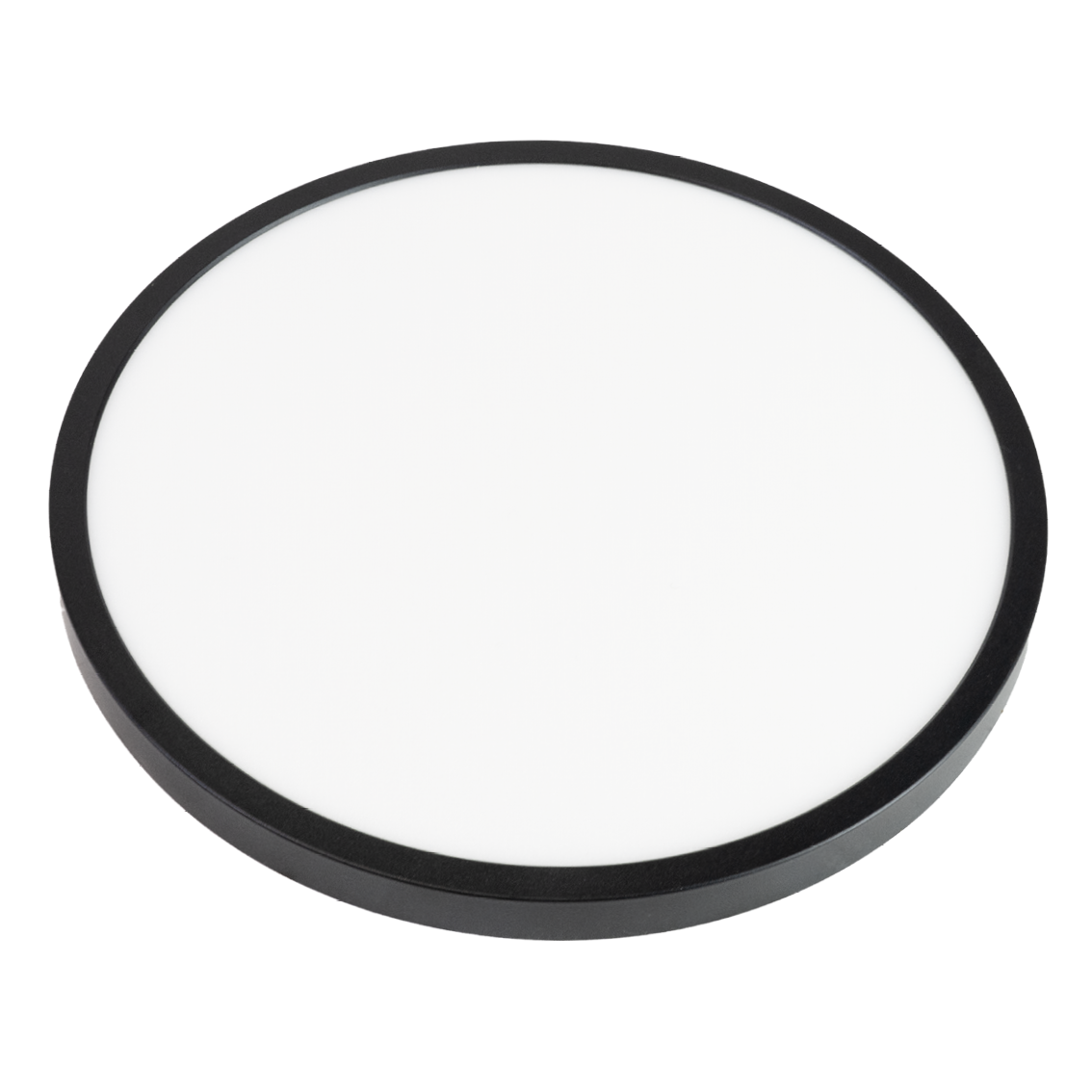 LED CCT Panel, Ein-/Aufbau, Schwarz, Bewegungssensor, 24 W, 2400 lm, Ø290 mm, 5CCT (2700 K– 5700 K), Lochdurchm. variabel, Anschlussbox