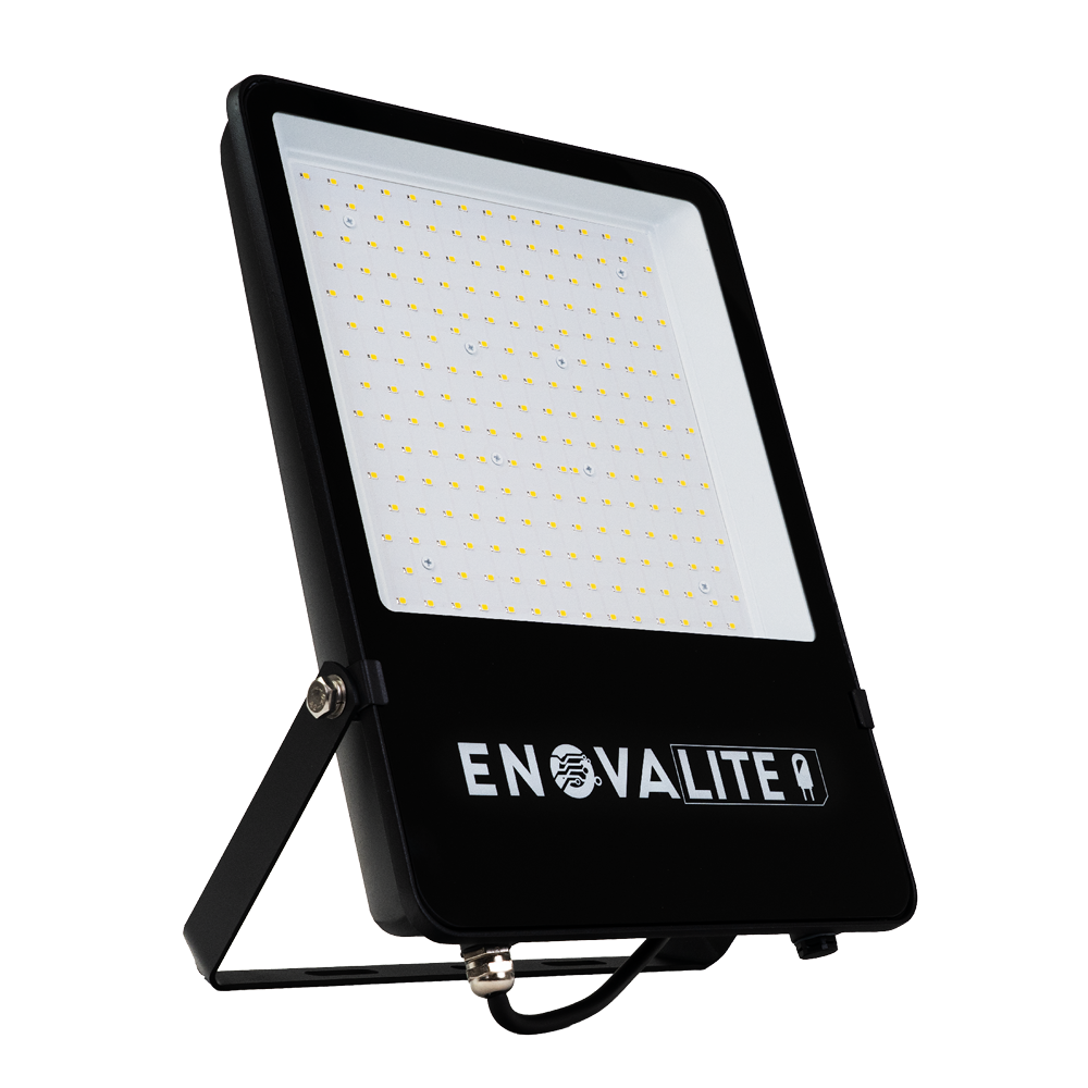 LED-Fluter, 300 W, 4000 K (neutralweiß), 39000 lm, schwarz, IP65, LUMILEDS LED