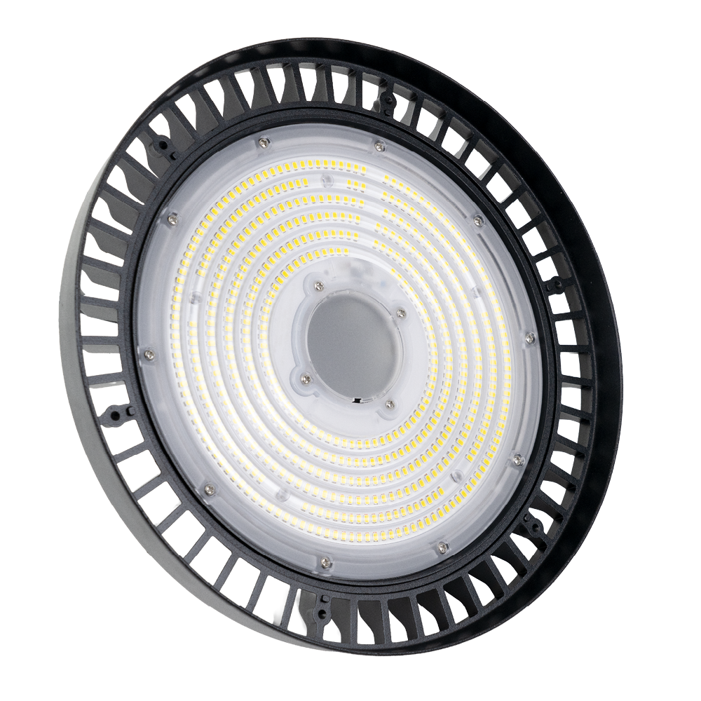 LED-HighBay, UFO, 100 W, 5000 K (neutralweiß), 17000lm, IP65, LIFUD Netzteil, dimmbar, hohe Energieeffizienz