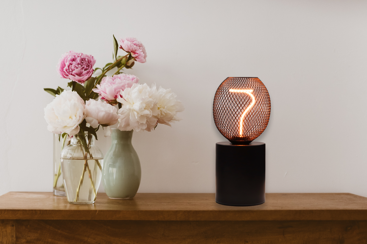 LED Filament Leuchtmittel, Vintage, MESH, E27, 4.9W, 200lm, 1800K, dimmbar.