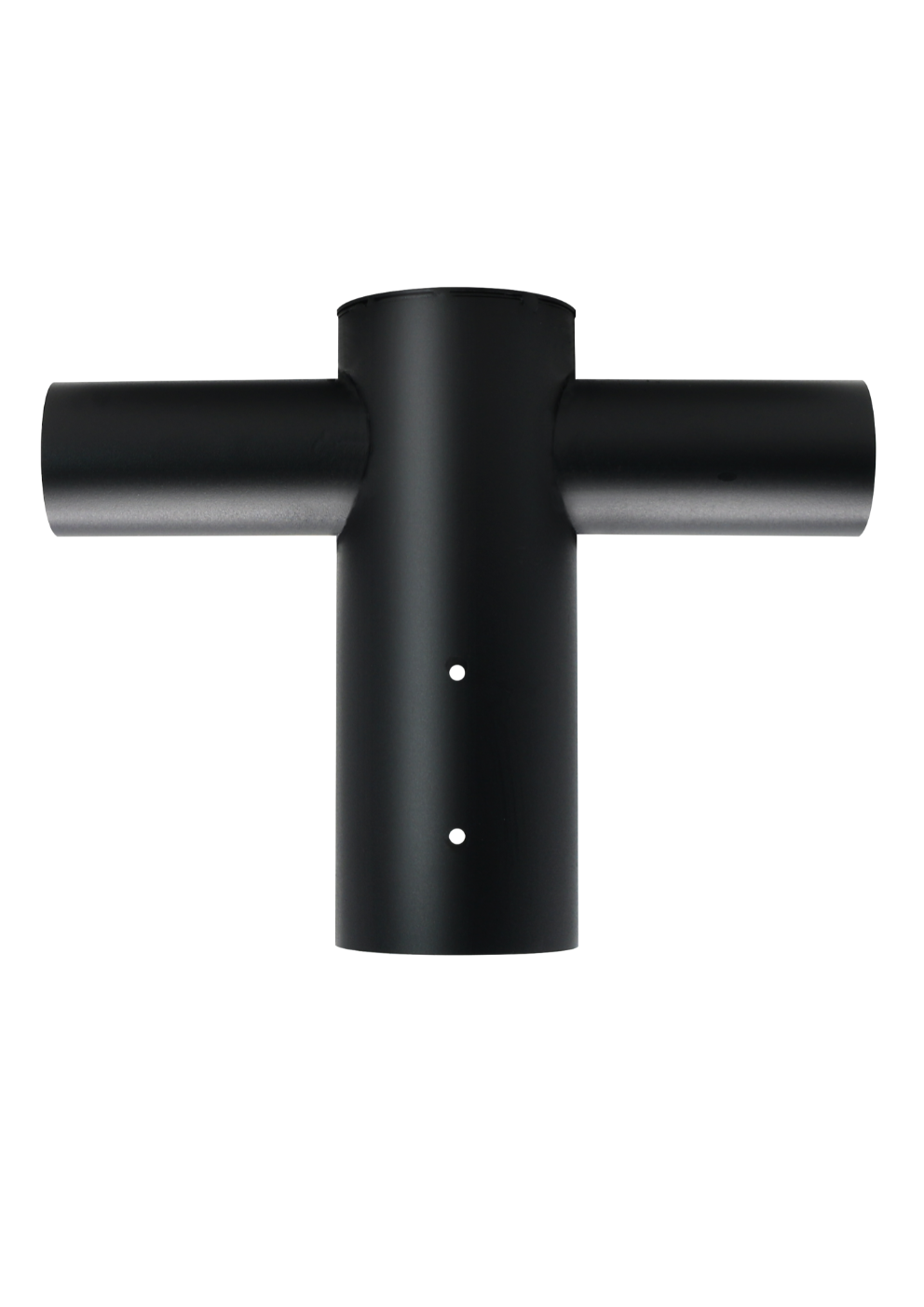 Straßenleuchten Adapter, 2-fach, 80 zu 60 mm, in Schwarz, fix.