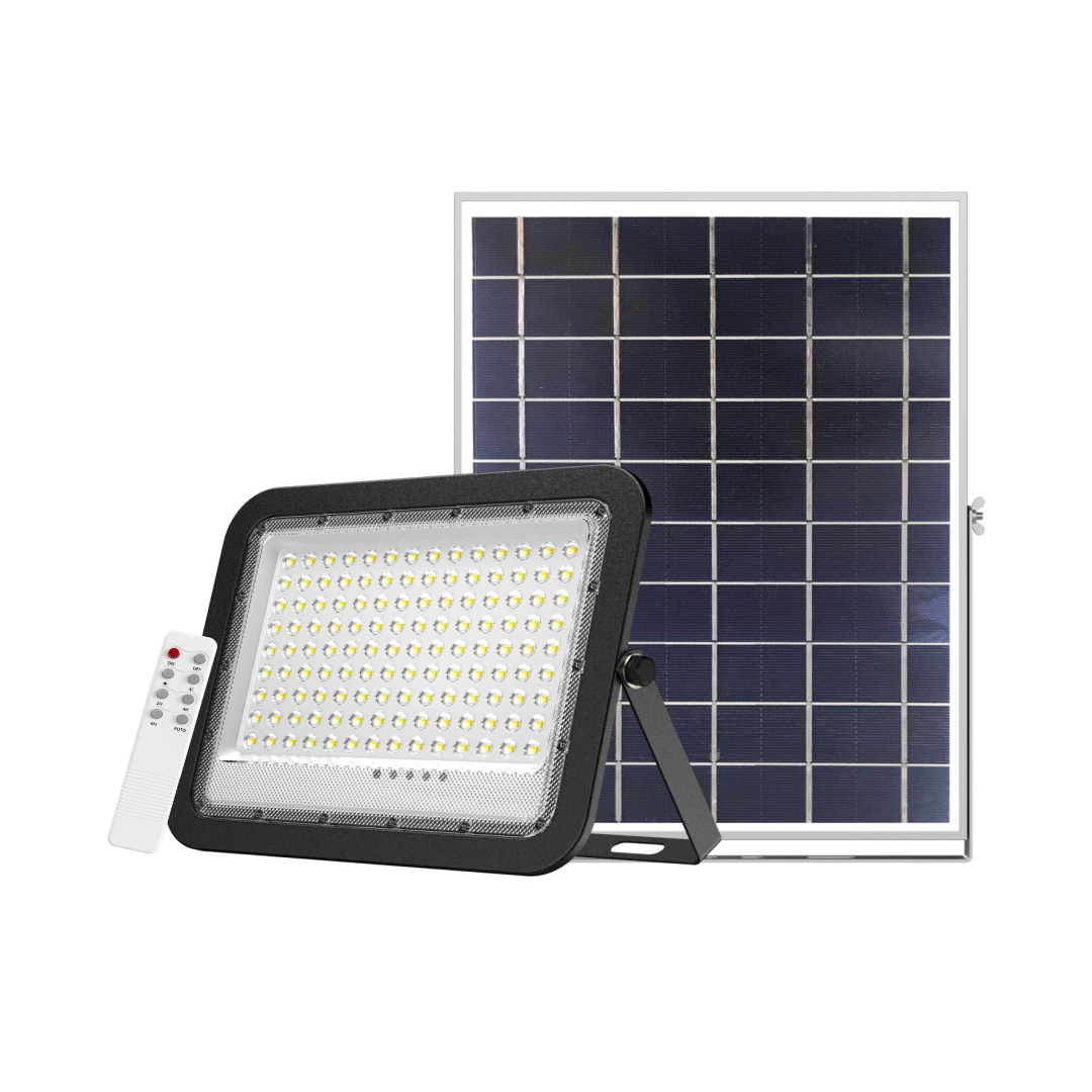 Solarstrahler PRO, LED-Fluter, Solar mit Akku, 10 W PV, 1400 lm, 6500K, IP65, Aludruckguss.