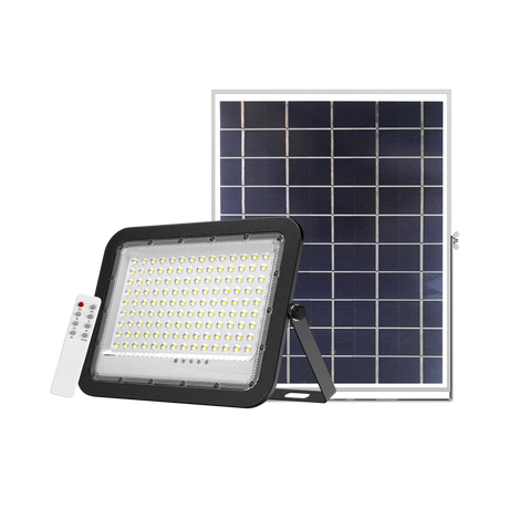 Solarstrahler PRO, LED-Fluter, Solar mit Akku, 10 W PV, 1400 lm, 6500K, IP65, Aludruckguss.