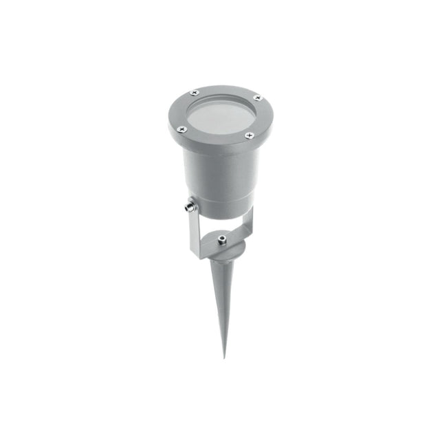 LED Gartenleuchte, Spot, GU10, IP65, grau.