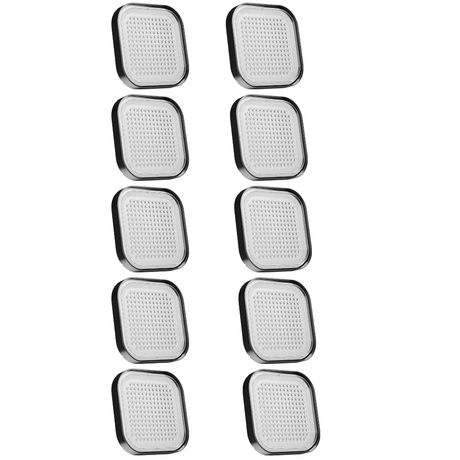 10er-Pack LED-HighBay, Hallenstrahler quadratisch, 100 W, 12000 lm, 5000 K (neutralweiß), IP65.