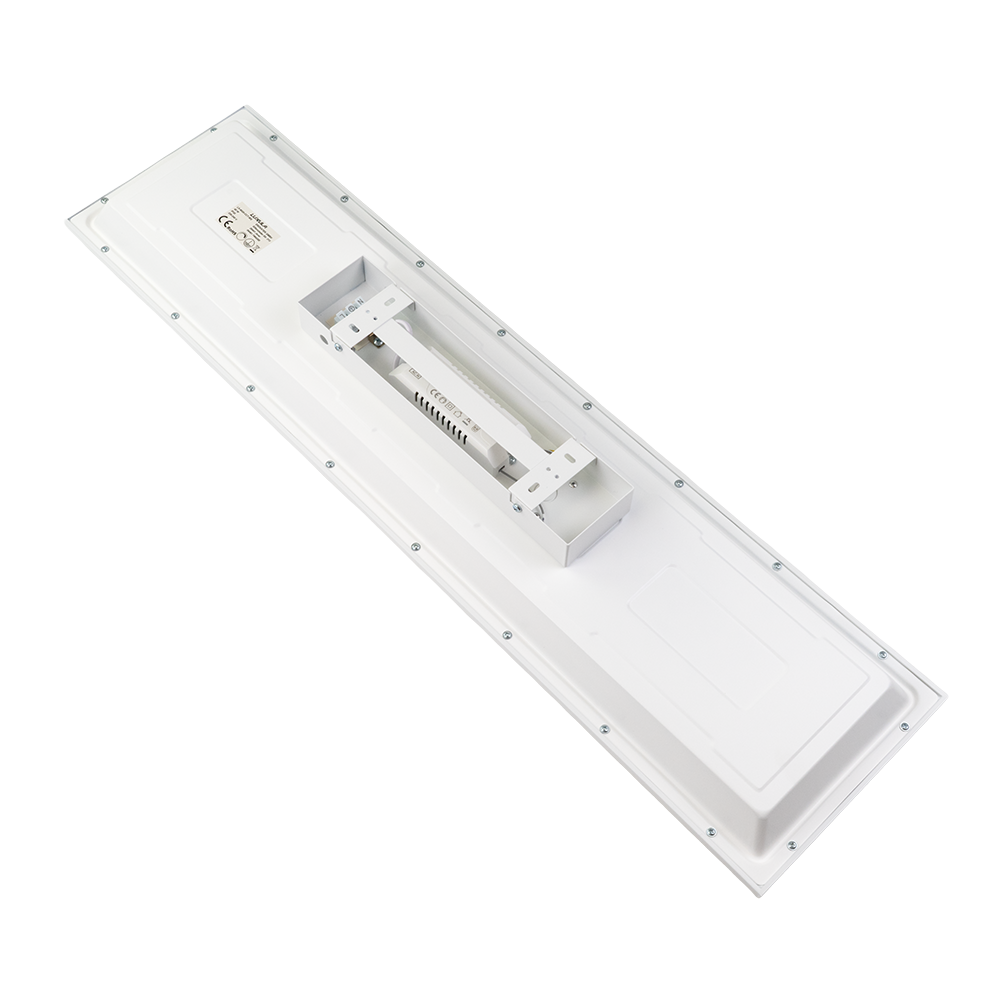 LUXULA LITEQ 80, LED-Panel mit Fernbedienung, 80×20 cm, weiß, 40 W, 4400 lm, UGR<19, Helligkeit und Lichtfarbe einstellbar
