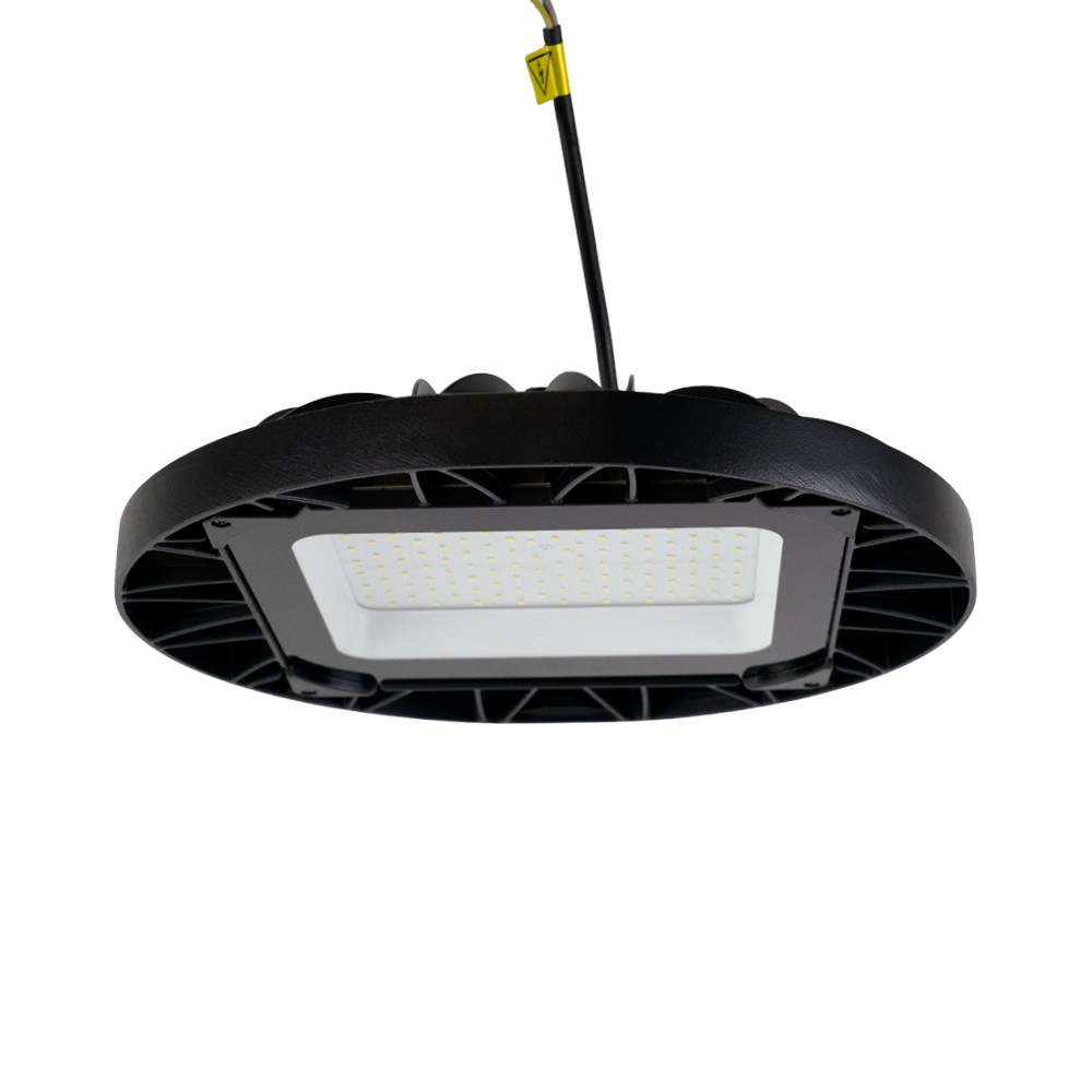 LED-HighBay, UFO, Hallenstrahler, 100 W, 9400 lm, 5000 K (neutralweiß), IP65, Schlagfest