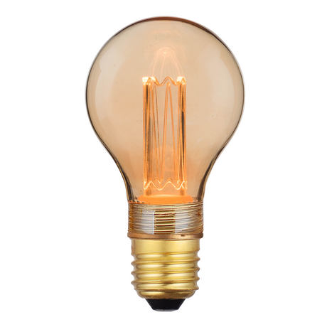 LED Filament Leuchtmittel, Vintage Dekoleuchte, Bulb A60, E27, 2.3W, 65lm, 1800K, dimmbar.