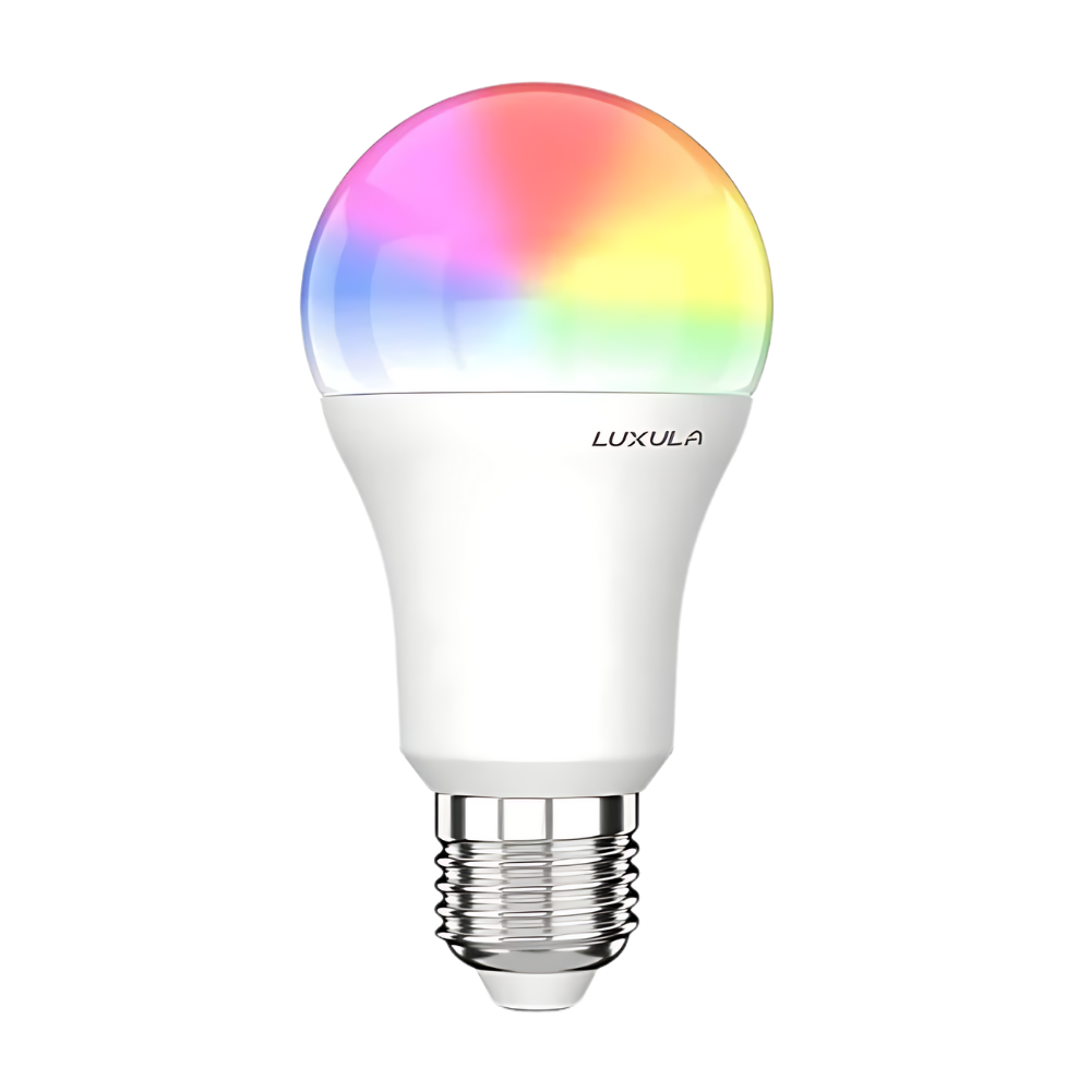 LED RGB+CCT Leuchtmittel, E27, A60, 9W, 906lm, SMART, Tuya App steuerbar.