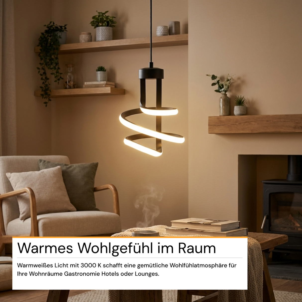 LED-Leuchtmittel, 12 W, 850 lm, 3.000 K, E27, Modernes Design, Dekobeleuchtung