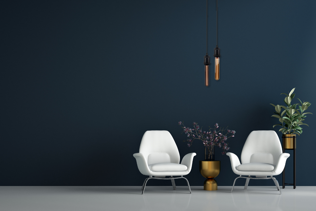 LED Filament Leuchtmittel, TUBE LINE, Amber, E27, T30, 2W, 65lm, 1800K, dimmbar.