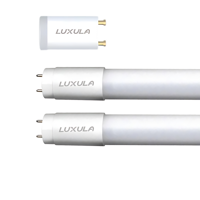 2er Pack LED T8 Röhre, 150 cm, 120 lm/W, 22 W, 2640 lm, 6000 K (kaltweiß), mit Brücke.