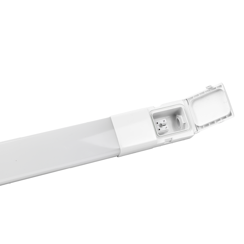 LED Feuchtraumleuchte, 120 cm, 32 W, 3616 lm, 4000 K (neutralweiß), IP66, durchschleifbar, Fast Connector