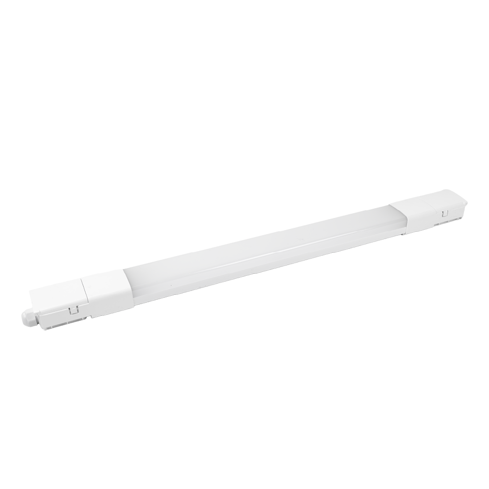 10er Pack LED Feuchtraumleuchte, 75 cm, 16 W, 1760 lm, 4000 K (neutralweiß), IP66, durchschleifbar, Fast Connector