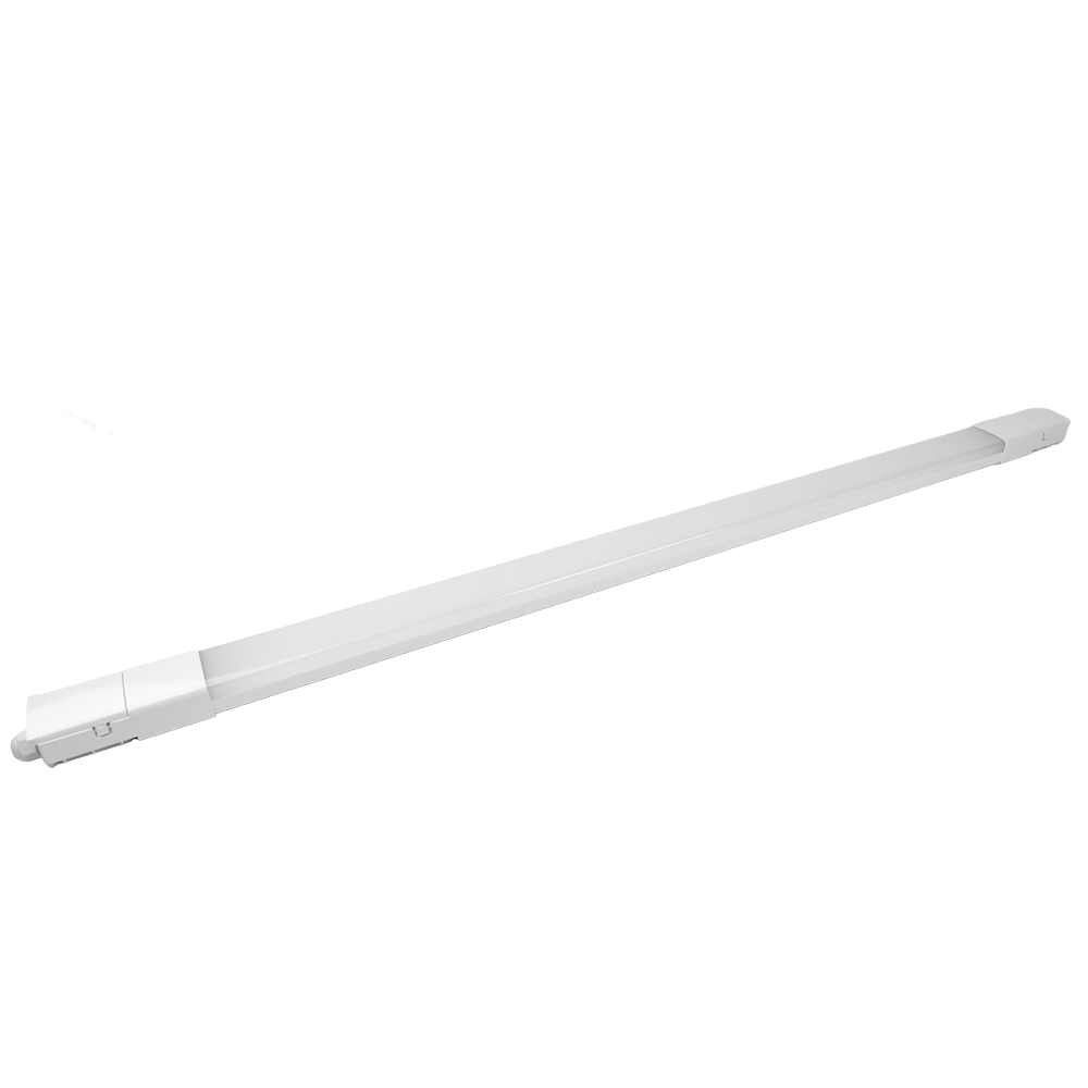 10er Pack LED Feuchtraumleuchte, 120 cm, 32 W, 3616 lm, 4000 K (neutralweiß), IP66, durchschleifbar, Fast Connector