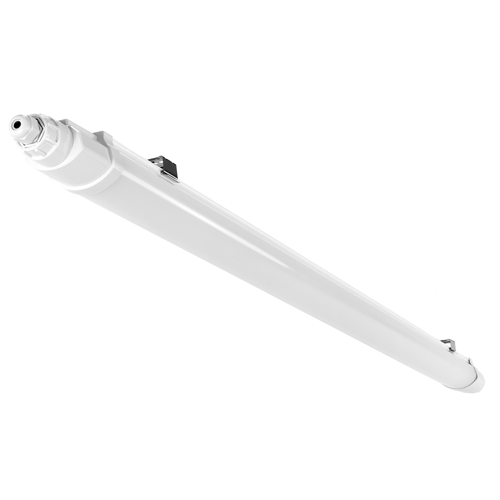 8er-Pack LED Feuchtraumleuchte SLIM, 150 cm, 48 W, 5760 lm, 4000 K (neutralweiß), IP65, IK06, durchschleifbar, mit Quick Connector.