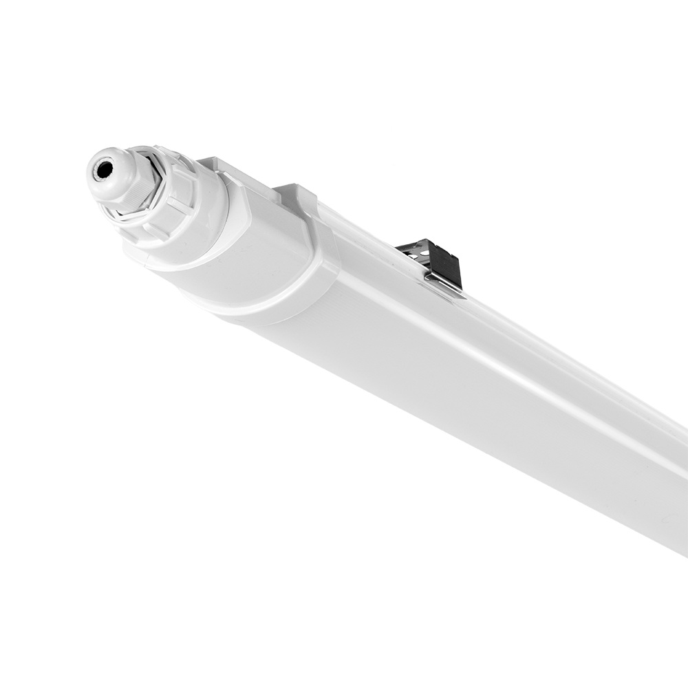 2er-Pack LED Feuchtraumleuchte SLIM, 120 cm, 36 W, 4320 lm, 4000 K (neutralweiß), IP65, IK06, durchschleifbar, mit Quick Connector.