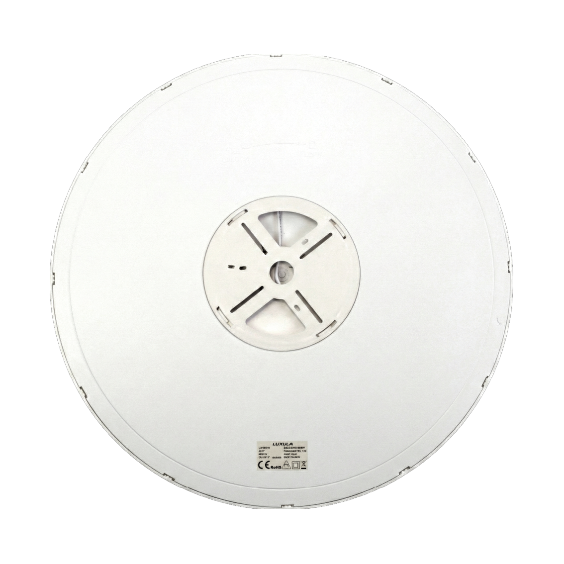 LED Panel, Ø50 cm, weiß, rund, 42 W, 4200 lm, Lichtfarbe einstellbar 3000 – 6500 K, Slim Design