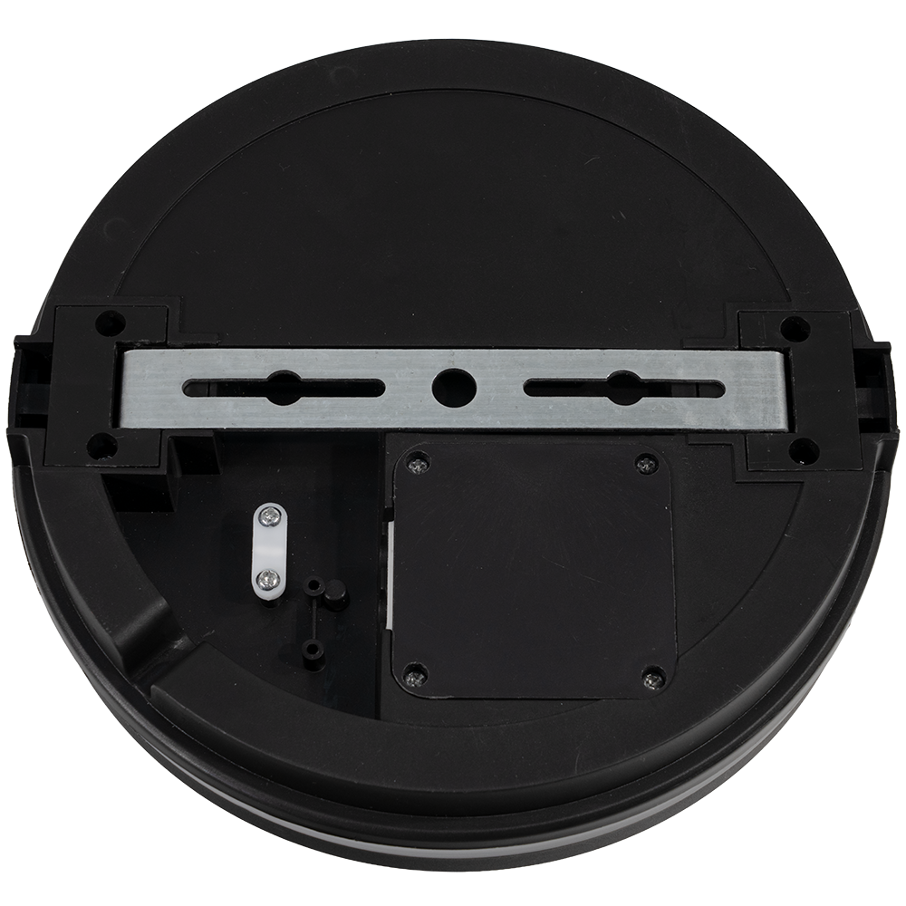 Moderne LED-Deckenlampe, schwarz/weiß, rund, 20 W, 2000 lm, Lichtfarbe einstellbar, Ø20 cm, IP65-wassergeschützt, Schnellverbinder, Innen- und Außenlampe