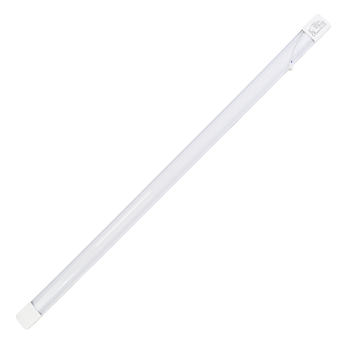LED Unterbauleuchte, 150 cm, 45 W, 4850 lm, 3000-4000-6500 K, IP20, Lichtfarbe einstellbar, mit Anschlussblock, weiß