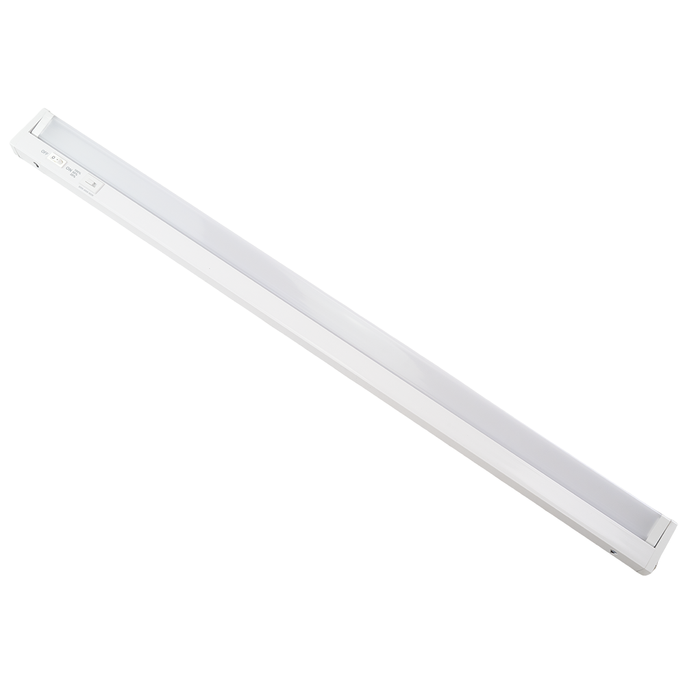 LED-Unterbauleuchte, schwenkbar, mit Schalter, 84 cm, 12 W, 1200 lm, einstellbare Lichtfarbe, dimmbar, erweiterbar, Küchen- und Schrankbeleuchtung