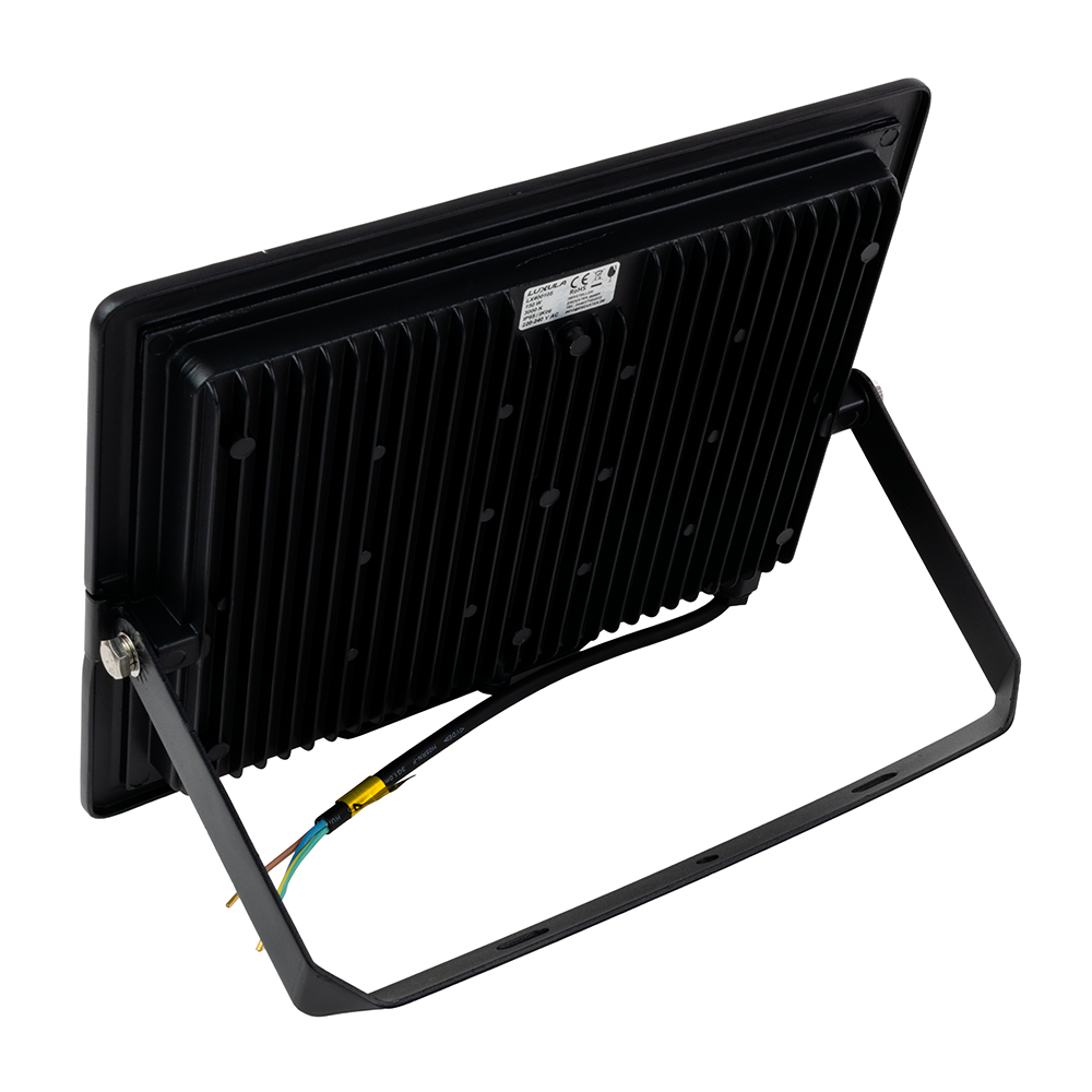 2er Pack LED-Fluter, 150 W, 4000 K (neutralweiß), 15000 lm, schwarz, IP65.