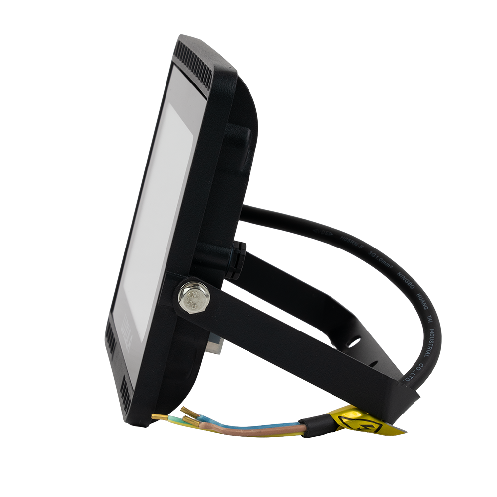 LED CCT Fluter, 50 W, 3000-6500 K (warm-, neutral-, kaltweiß), 5000 lm, schwarz, IP65.