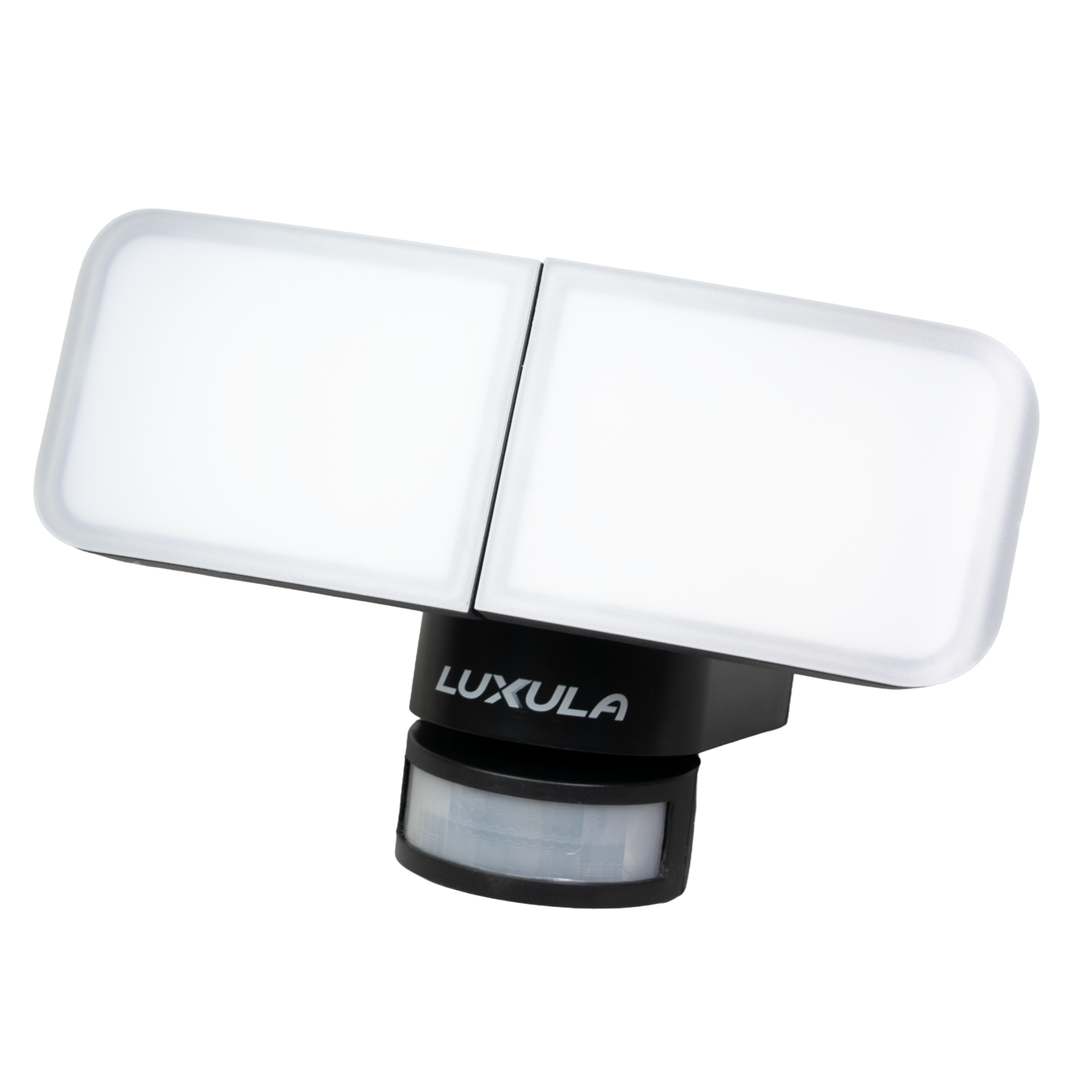 LED-Fluter, 30 W, 2.250 lm, 4.000 K, schwarz, DuoFlex, MaxiBright