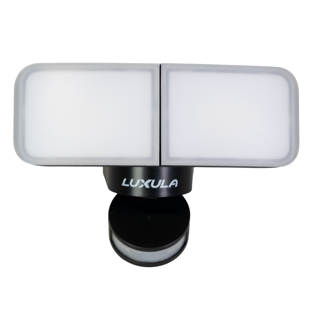 LED-Fluter, 30 W, 2.250 lm, 4.000 K, schwarz, DuoFlex, MaxiBright